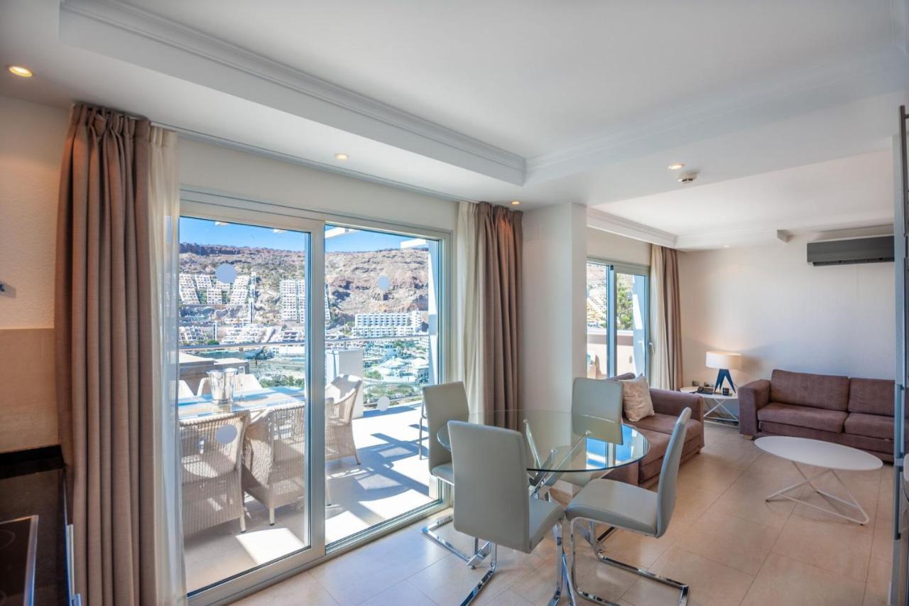 Luxury Penthouse, Panoramic Sea View Apartman Mogán Kültér fotó