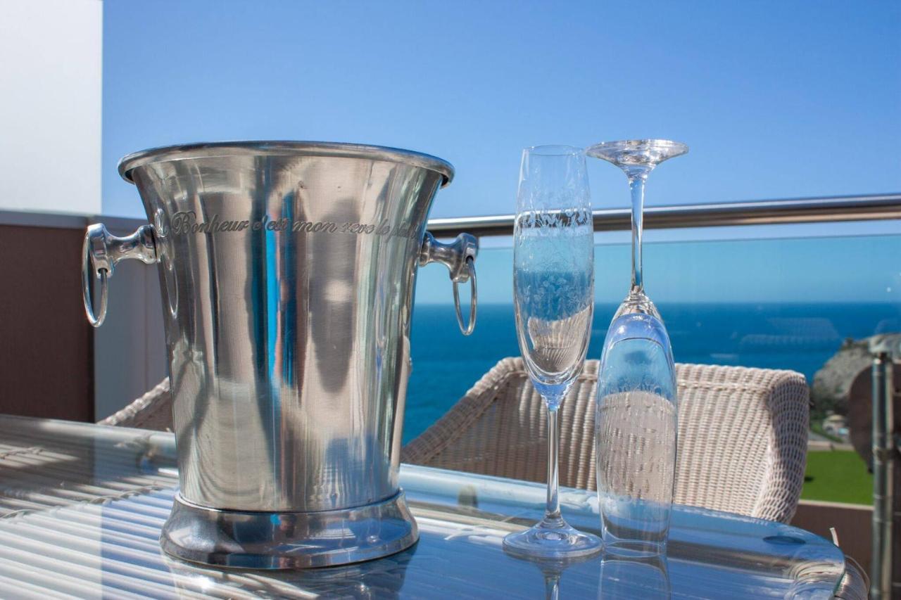 Luxury Penthouse, Panoramic Sea View Apartman Mogán Kültér fotó